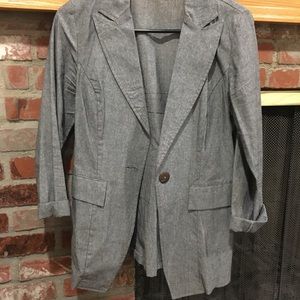 Grey blazer